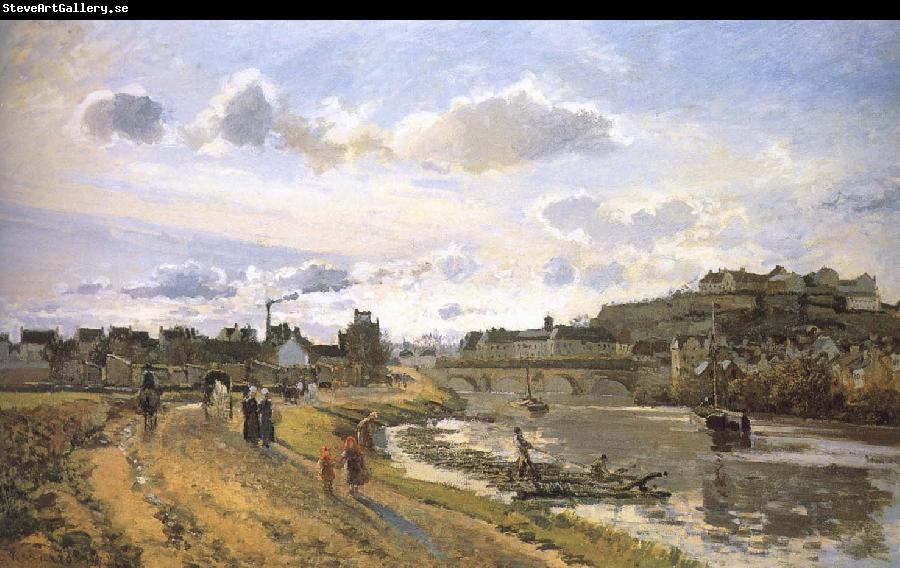 Camille Pissarro Pang plans raft Schwarz